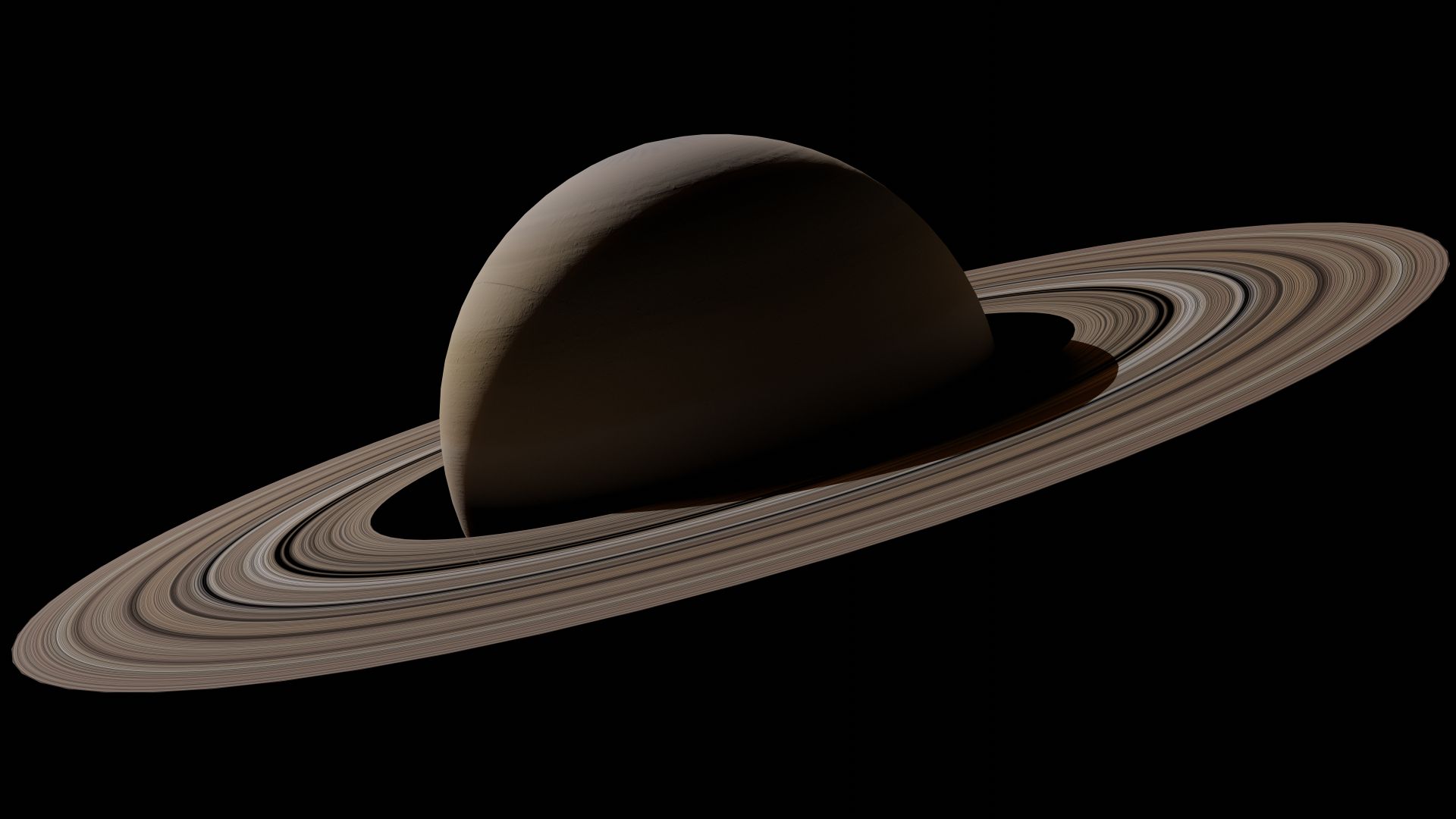 Saturn is pushing back right now, and that's actually useful